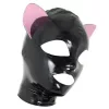 Cagoule Cat - izgalmas macska maszk prémium bőrben