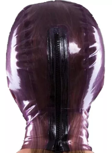 Cagoule Fetish – érzéki légáteresztő maszk violettekben
