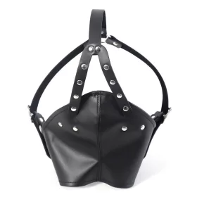   Schwarze Gagown-Maske – sinnliches Accessoire für Erwachsene