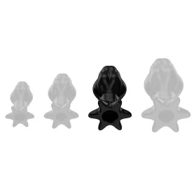   Black Starass Tunnel Plug L – prémium anális kiegészítő 10 x 6 cm