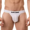 Jockstrap Basic Ares - prémium fehér férfi alsónemű