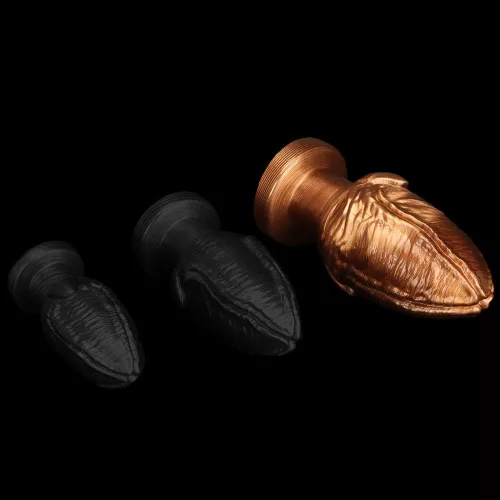 Goldnut L – prémium anál dildó 18x9,5 cm