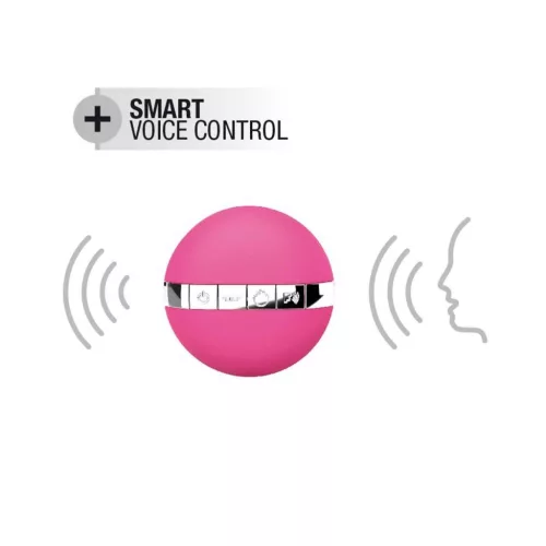 Marc Dorcel Vibrációs tojás G-pont stimuláló, 10 mód, hangvezérlés 12,5 cm magenta