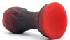 Faberegg Anál plug Texturált szilikon 11 cm fekete