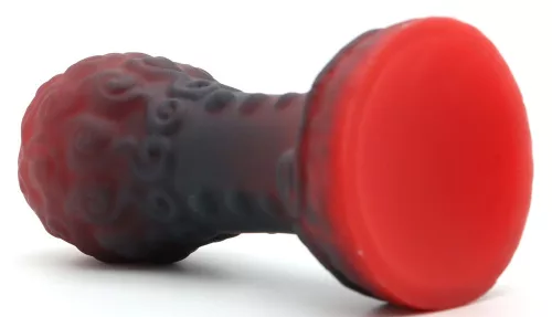 Faberegg Anál plug Texturált szilikon 11 cm fekete