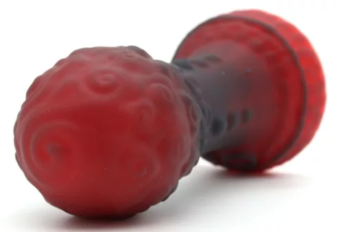 Faberegg Anál plug Texturált szilikon 11 cm fekete