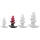 Hadek Anál plug Spirál formájú 12 cm piros