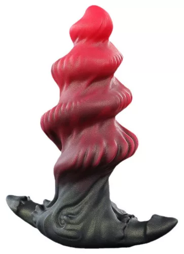 Hadek Anál plug Spirál formájú 12 cm piros