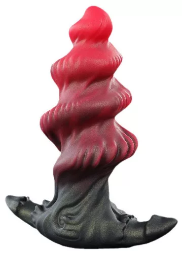 Hadek Anál plug Spirális szilikon 16x7 cm piros