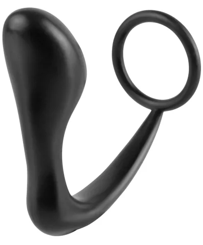 Ass Delight péniszgyűrű és prosztatastimulátor 10 x 3 cm