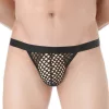 Crossnet jockstrap fekete