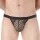 Crossnet jockstrap fekete
