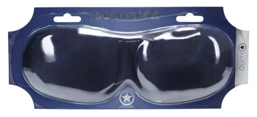 3D kék maszk