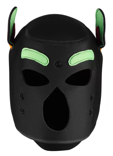 Wolf Gang Szexjáték Neoprén fekete narancs 58 5-61 cm fejkerület