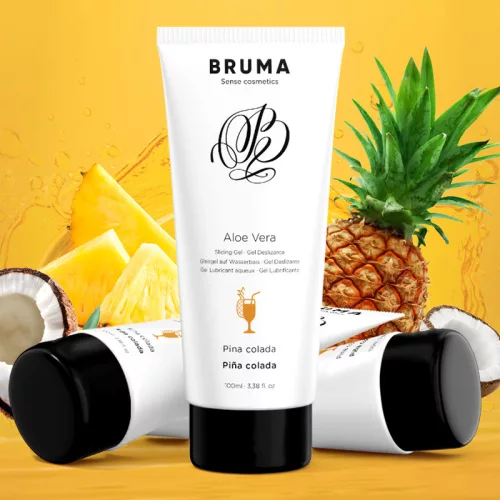 BRUMA – Aloe Vera Gleitgel, Pina Colada Geschmack 100 ml
