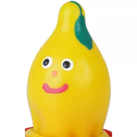 CONDOMERIE - handbemaltes Zitronenkondom