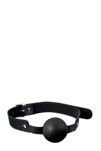 GP Solid Silikon Ball Gag Schwarz