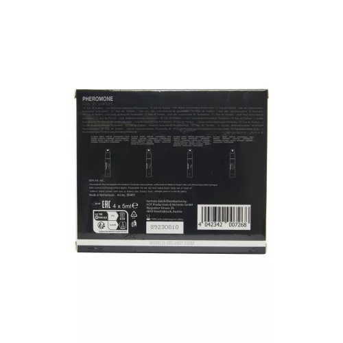 HOT Pheromon Parfum-Tester-Box LMTD Männer – 4x5 ml