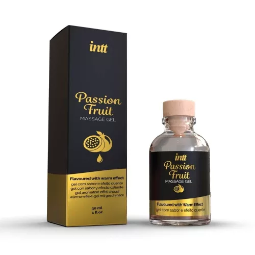 MASSAGEGEL PASSIONSFRUCHTGLASFLASCHE 30ML + PACKUNG