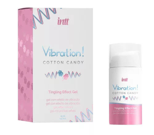 VIBRATION ZUCKERWATTEFLASCHE 15ML + SCHACHTEL