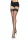 729201 STAY UP LYCRA INDUSTRIAL FISHNET THIGH HIGH O/S BLK