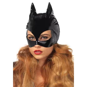 Vinyl-Katzenfrau-Maske