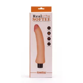 9" Real Softee Vibrierender Dildo 5"