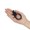 Power Clit Cockring Schwarz 1