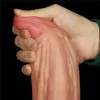 10" Doppelschichtiger Silikon-Nature Cock Brown_B0O50_3