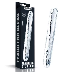 12'' Makelloser Klarer Doppel-Dildo