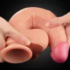 10" Doppelschicht-Platin-Silikon-Cock