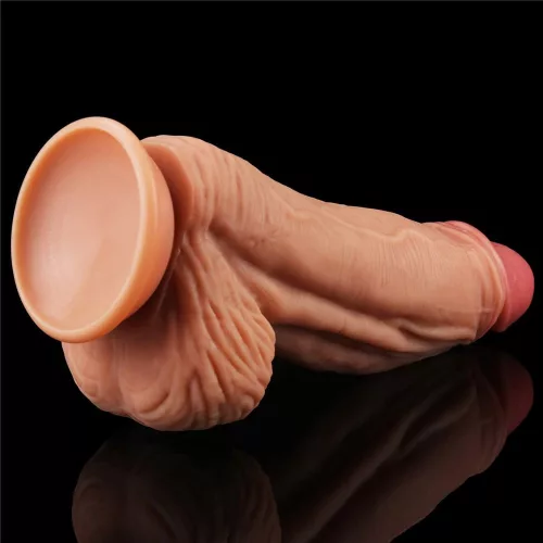 10" doppellagiger Silikon-Schwanz
