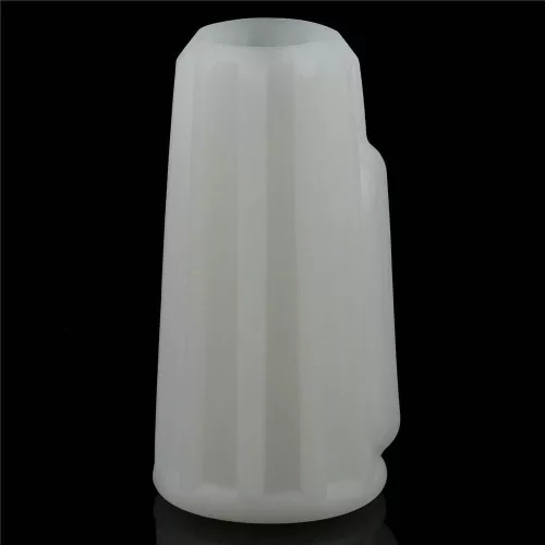 Vibrierender Spiralritterring (Weiß) III