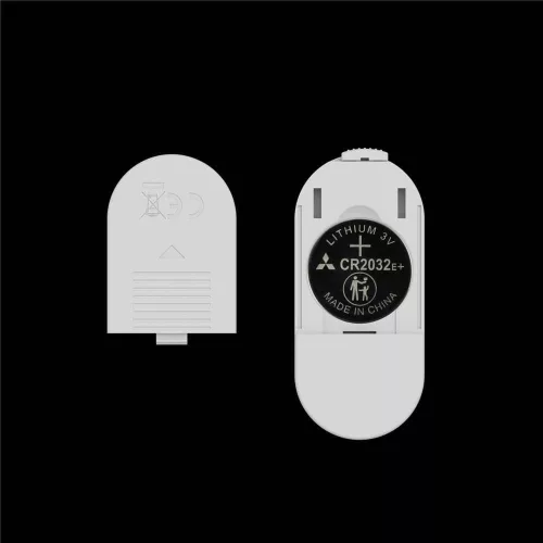 Vibrierender Spiralritterring (Weiß) III