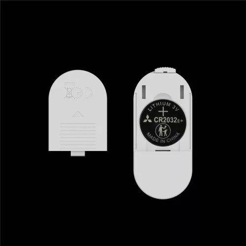 Vibrierender Seidenritterring mit Hodensack-Ärmel (Weiß) III