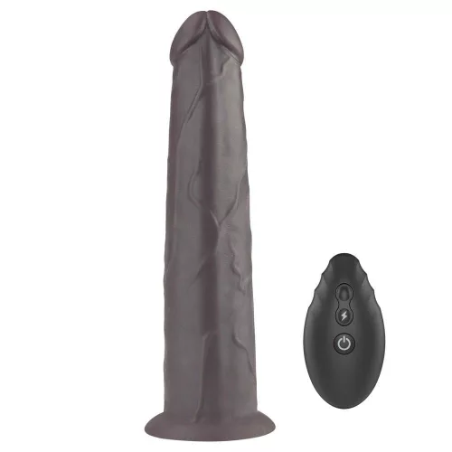 9'' Doppelschichtiger Silikon-Rotator Brown