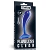 Makelloser klarer Prostatastopper 6.0'' Blau