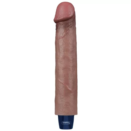 9" REAL SOFTEE wiederaufladbarer Silikon-Vibrationsdildo