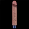 9" REAL SOFTEE wiederaufladbarer Silikon-Vibrationsdildo