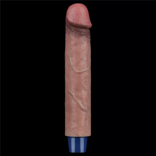 9" REAL SOFTEE wiederaufladbarer Silikon-Vibrationsdildo