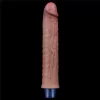 9,5" REAL SOFTEE wiederaufladbarer Silikon-Vibrationsdildo