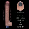 10,5" REAL SOFTEE wiederaufladbarer Silikon-Vibrationsdildo