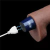 10,5" REAL SOFTEE wiederaufladbarer Silikon-Vibrationsdildo