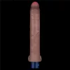 10,5" REAL SOFTEE wiederaufladbarer Silikon-Vibrationsdildo