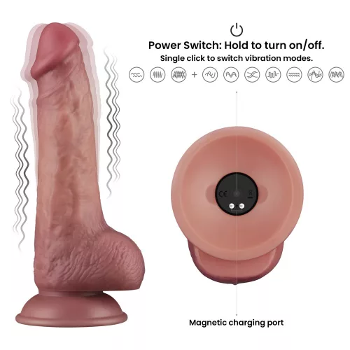 8,5'' vibrierender Dual-Density-Powercock