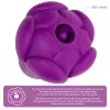 Flicker wiederaufladbarer Vibrator Lila