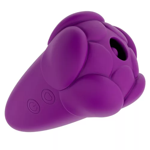 Flicker wiederaufladbarer Vibrator Lila