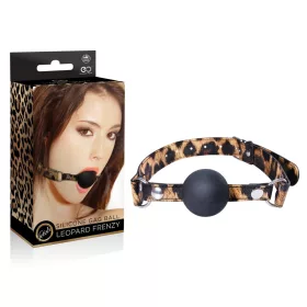 LEOPARD FRENZY SILIKONKNEBEL BALL_B0O25_4