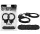 SECHS EXTRAS – METALLMANSCHETTEN & LIEBESSEIL SCHWARZ