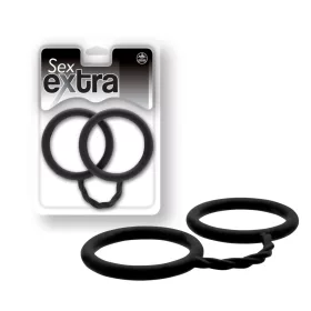 SEX EXTRA – SILIKONMANSCHETTEN SCHWARZ